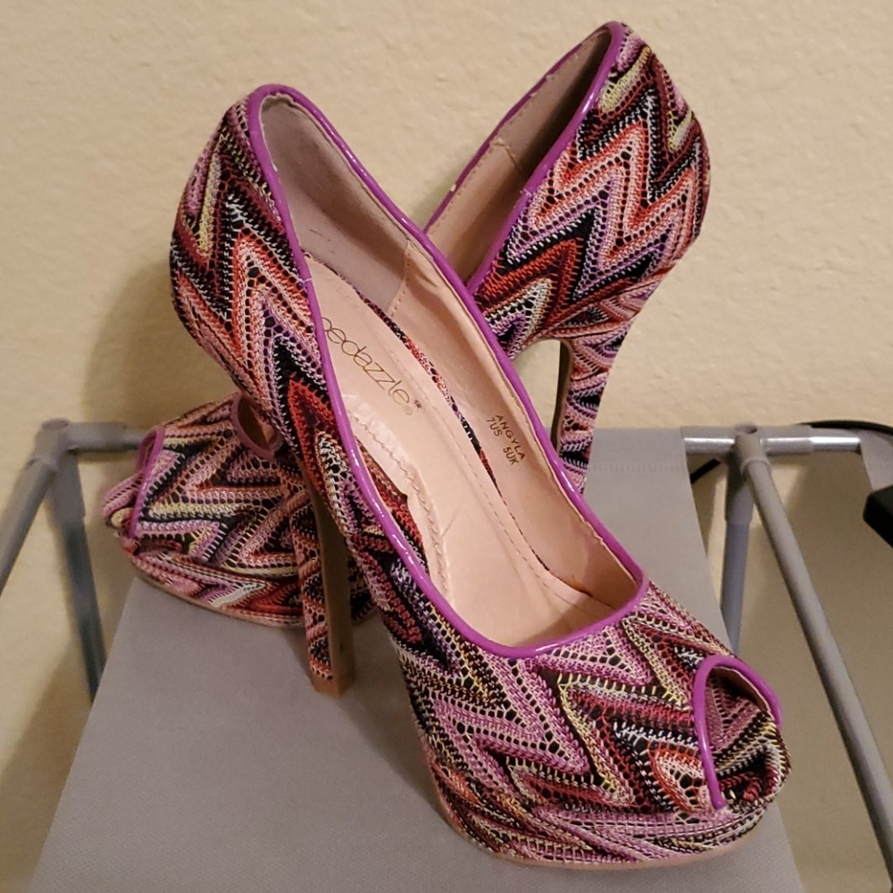 Colorful heels